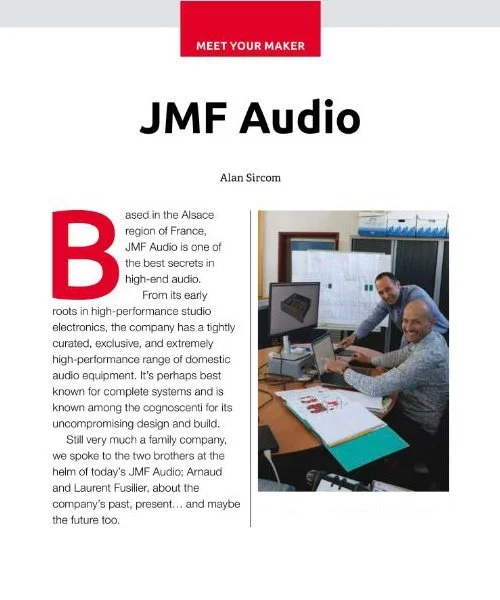 Reviews - international — JMF Audio